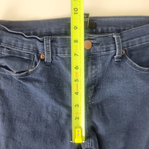 Forever 21 Jeans Womens 27 Blue Denim Low Rise Skinny Leg Medium Wash W28 x L27 - Picture 5 of 13